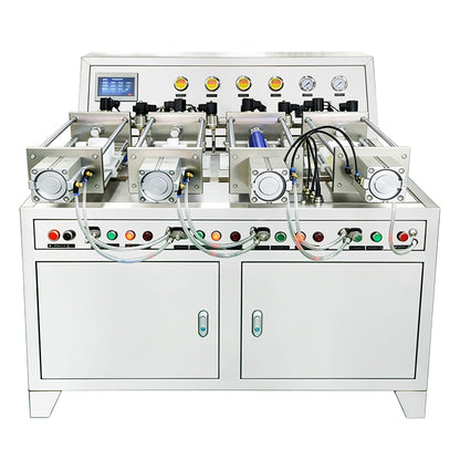 Industrial Efficiency: ZONESUN ZS-FCO4 4-Head High-Pressure CO2 Gas Filling & Packaging Machine