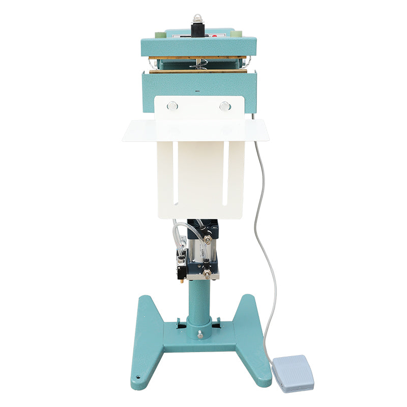 Heavy Duty Sealing: ZONESUN ZS-FK200 Pneumatic Constant Direct-Heat Foil & Composite Bag Sealer