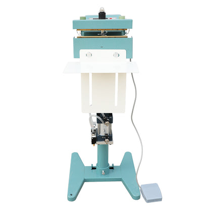 Heavy Duty Sealing: ZONESUN ZS-FK200 Pneumatic Constant Direct-Heat Foil & Composite Bag Sealer