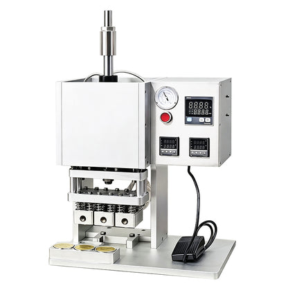 ZONESUN ZS-FK360 Semi Automatic Pneumatic Heat Sealing Machine for Cups Trays, Tubes and Containers