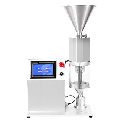 ZONESUN ZS-FM100H Desktop Powder Filling Machine for Milk, Coffee & Pharma Powder