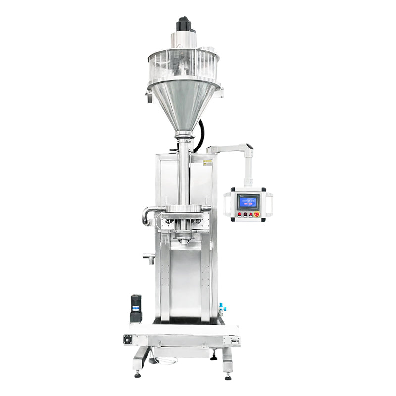 Precision Servo: ZONESUN ZS-FM75L Semi-Automatic Anti-Dust Auger Powder Bag Filling Machine