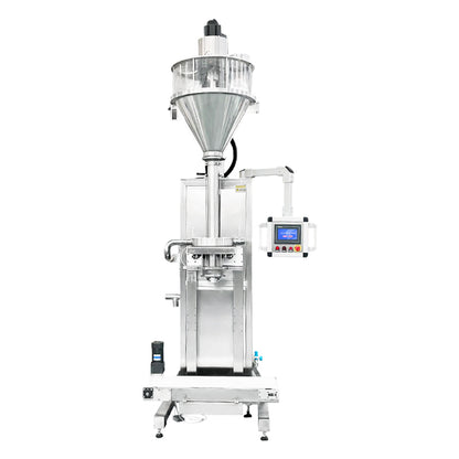 Precision Servo: ZONESUN ZS-FM75L Semi-Automatic Anti-Dust Auger Powder Bag Filling Machine