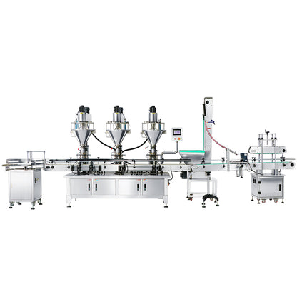 ZONESUN ZS-FMYG1 Automatic Auger Powder Filling & Capping Line