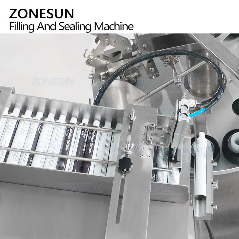 ZONESUN ZS-FS009A Aluminum Tube Filling and Sealing Machine for Toothpaste and Ointment