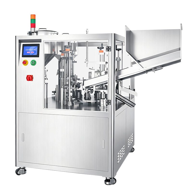 ZONESUN ZS-FS009D Automatic Double Head Syringe Filling and Sealing Machine for A+B Products