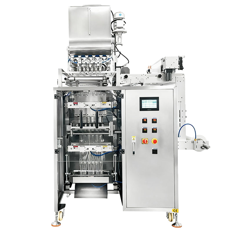 ZONESUN ZS-FS220M Auto Multi-Lane VFFS Machine for Efficient Liquid Sachet Forming, Filling&Sealing