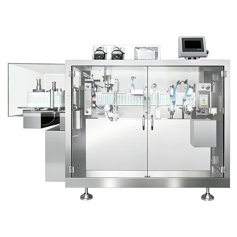 BFS Tech: ZONESUN ZS-FS25U Fully Automatic Plastic Ampoule Forming, Filling & Sealing Machine Line