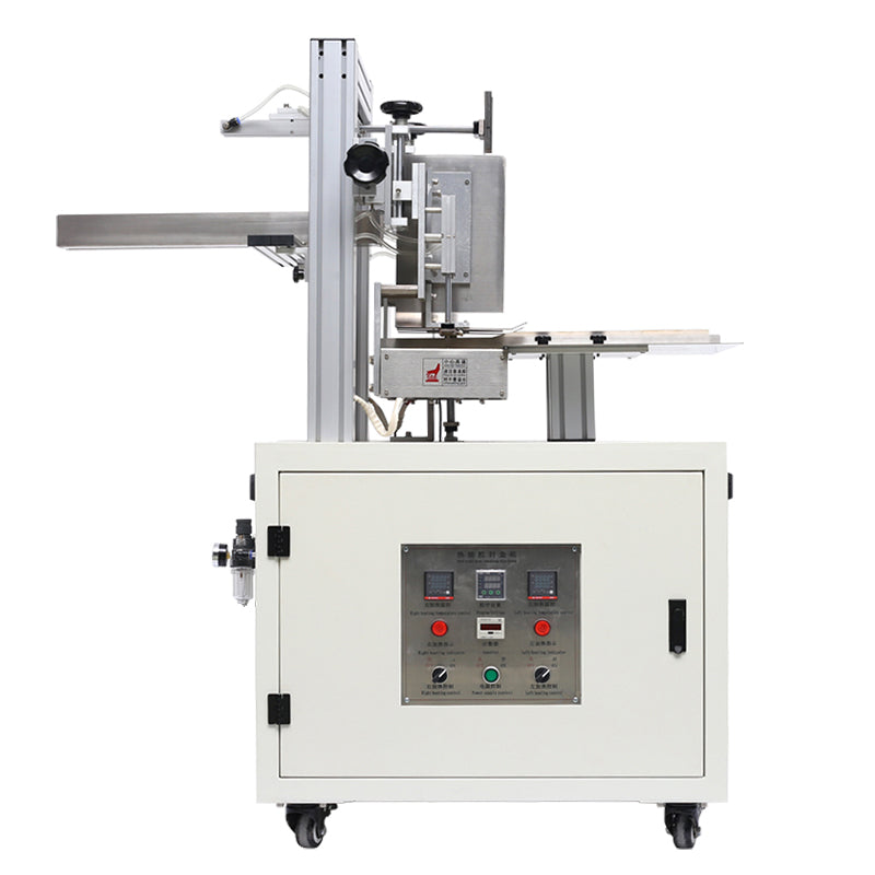 ZONESUN ZS-GFX12 Automatic Hot Melt Glue Box Sealing Machine with 4L Tank | Dual-Sided Gluing | Corrugated Carton Folder Gluer