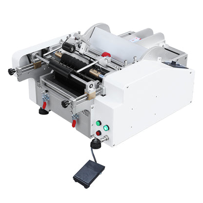 ZONESUN ZS-JTB10 Semi Automatic Wet Glue Labeling Machine for Round Bottles and Jars