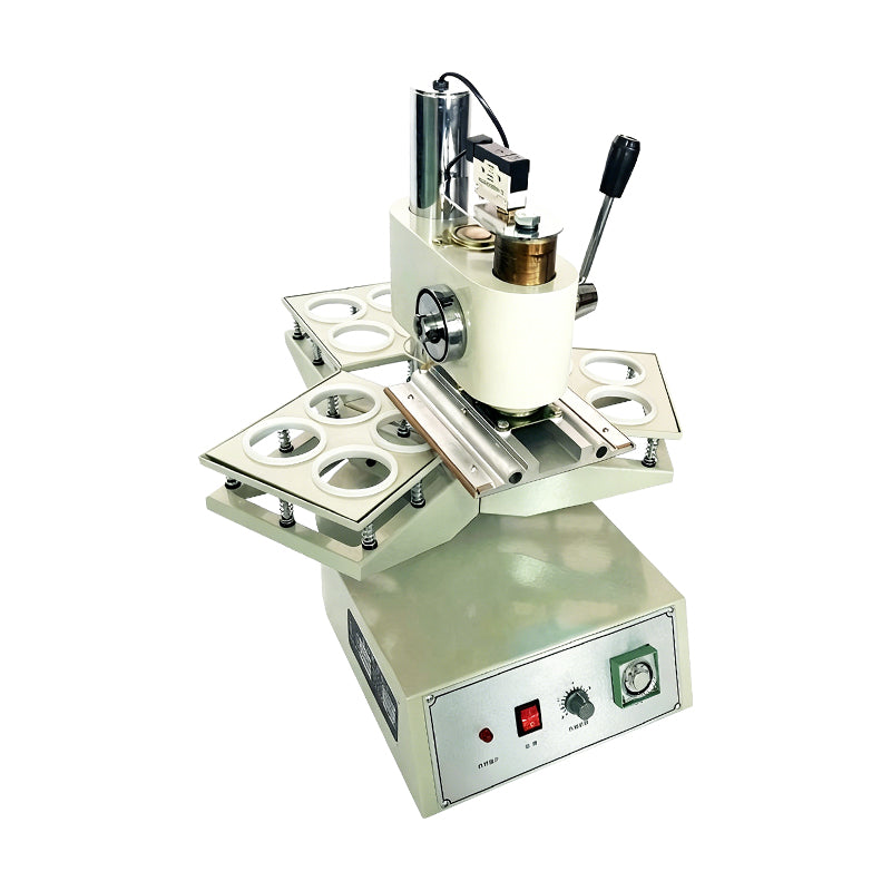 Easy Boba Prep: ZONESUN ZS-KCS5 Manual Plastic & Paper Cup Heat Sealing Machine for Milk Tea Shops