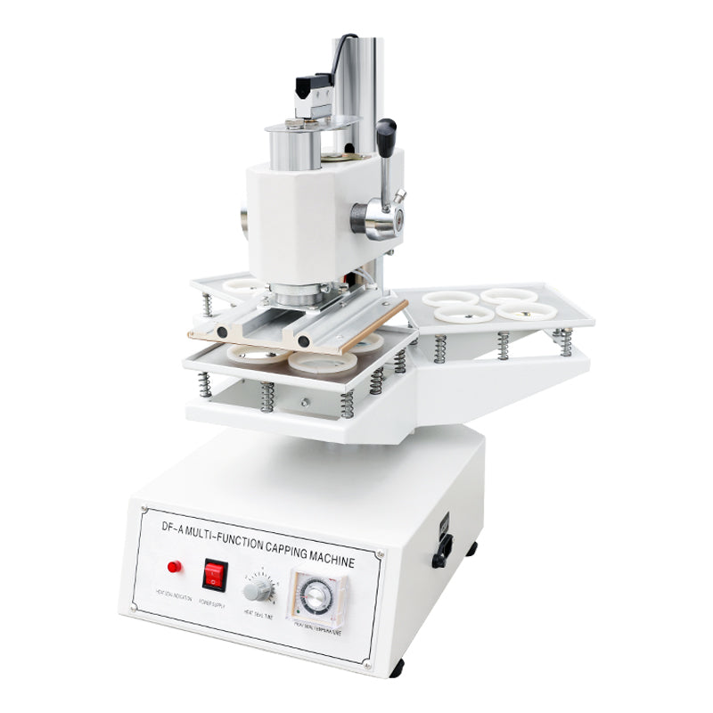 ZONESUN ZS-KCS5 Plastic Cup Heat Sealing Machine Manual Heat Sealer for Milk Tea, Coffee & Yogurt Packaging