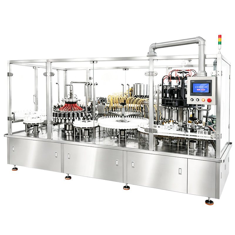 ZONESUN ZS-KGFX32 Automatic PP Bottle Air Washing Filling and Capping Monoblock Machine