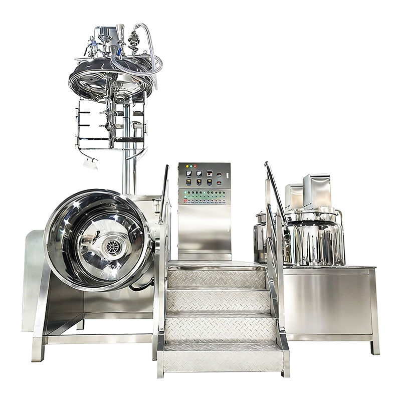 ZONESUN ZS-LTR500: Vacuum Homogenizer Emulsifying Mixer for Cosmetic Cream & Ointment Production