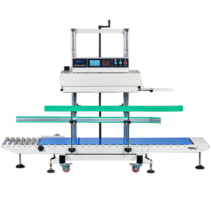 ZONESUN ZS-LWC350L Automatic Dual Motor Vertical Continuous Band Bag Sealing Machine