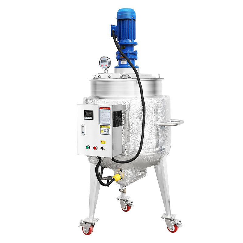 ZONESUN ZS-MB200LH SUS304 Stainless Steel Sponge-Insulated Heating Mixing Tank