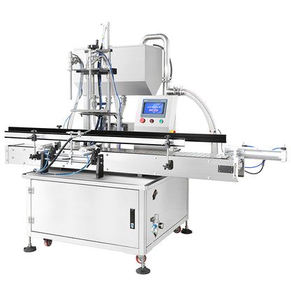 ZONESUN ZS-MG260XP Automatic Dual-Head High-Capacity Gear Pump Liquid Filling Machine