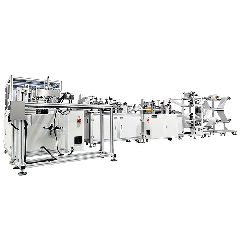 ZONESUN ZS-MMN94 Automatic KF94 Face Mask Making Production Machine with Ultrasonic Welding