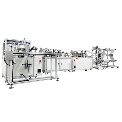ZONESUN ZS-MMN94 Automatic KF94 Face Mask Making Production Machine with Ultrasonic Welding