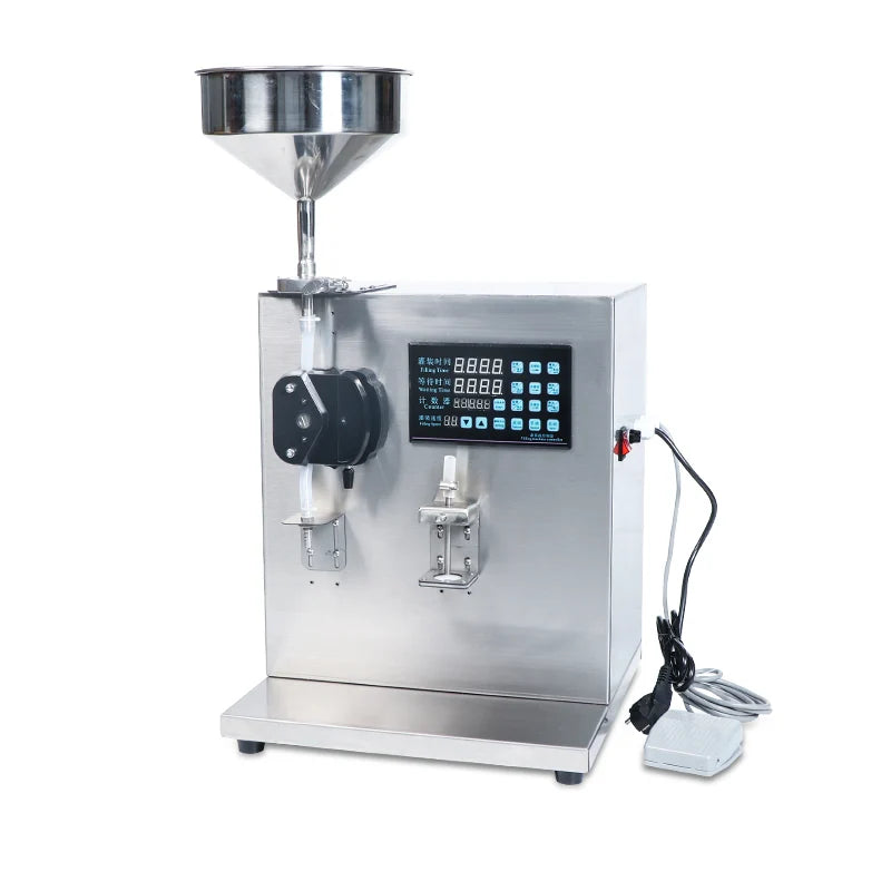 ZONESUN ZS-NP1 Semi Automatic Peristaltic Pump Liquid  Filling Machine For Nail Polish Lip