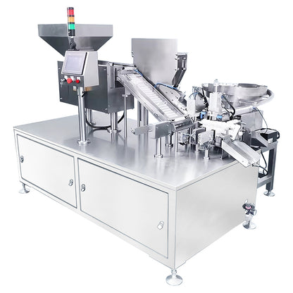 ZONESUN ZS-PFTM2 Automatic Effervescent Tablet Tube Filling and Capping Machine for Pharma Lines