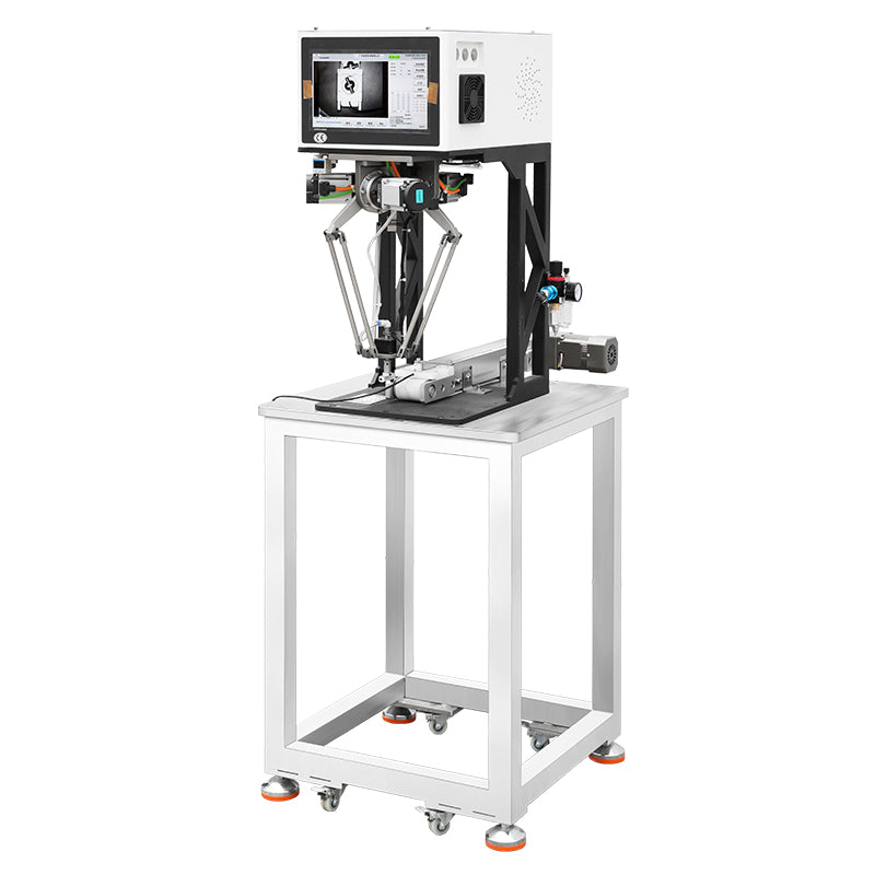 Robotic Precision: ZONESUN ZS-PG10 Automatic Perfume Sample Assembly & Laser Marking Line