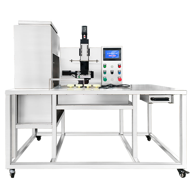 Multicolor Swirl Cream Filling Machine 