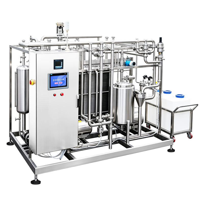 ZONESUN ZS-PRT200 Industrial Plate Type Pasteurizer & UHT Sterilizer for Milk & Juice