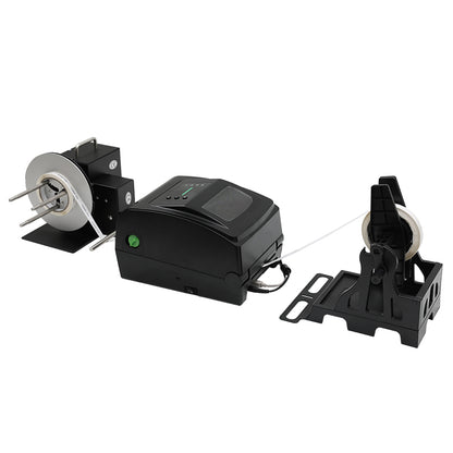 ZONESUN ZS-RPR01 Thermal Transfer Barcode QR Code Label Printer with Automatic Rewinder