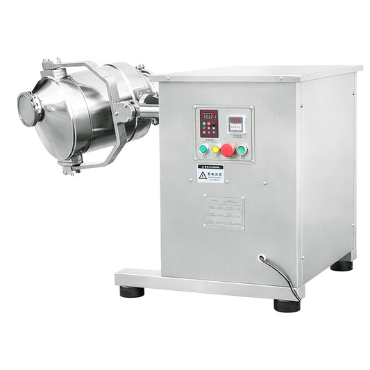 ZONESUN ZS-SBH10 3D Dry Powder Mixer for Food & Chemical Use