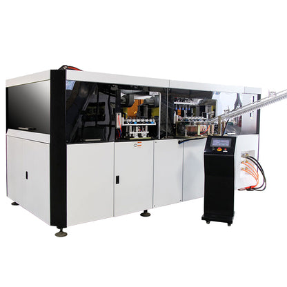 ZONESUN ZS-SBM6A Fully Automatic PET Blow Molding Machine for Oil Juice Cosmetic Water Bottles Up to 750ml High-Speed Servo Design