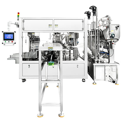 Mass Production: ZONESUN ZS-SPFC7 12-Head Rotary Automatic Spout Pouch Filling & Capping Machine