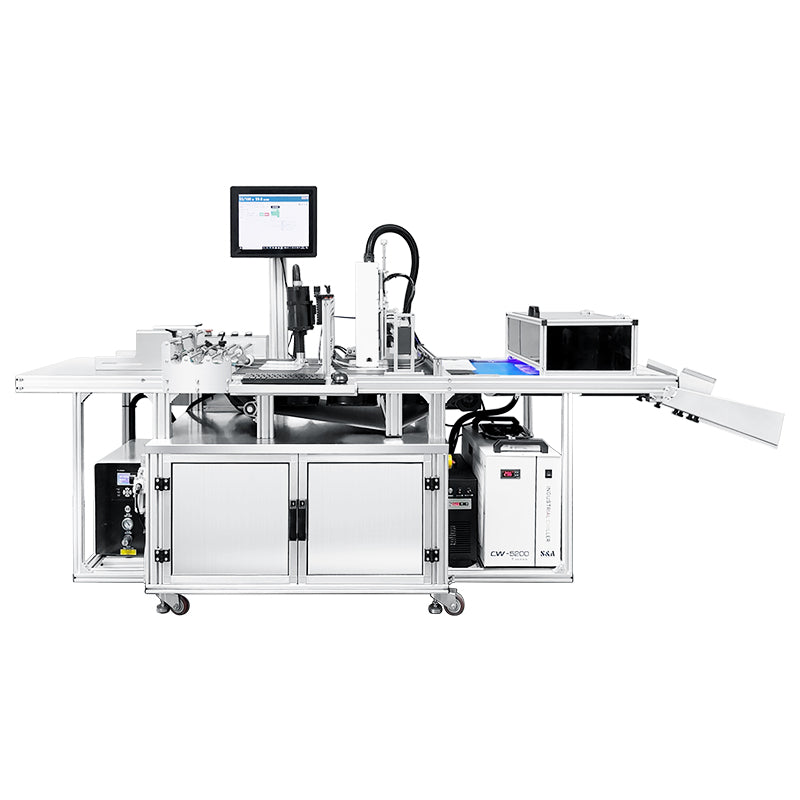 ZONESUN ZS-SUV1 Automatic Industrial UV Inkjet Printer with Paging Machine for Flat Pouches and Paper Boxes