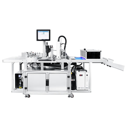 ZONESUN ZS-SUV1 Automatic Industrial UV Inkjet Printer with Paging Machine for Flat Pouches and Paper Boxes