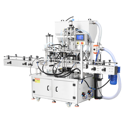 ZONESUN ZS-SVGT4D Automatic Servo Peristaltic & Piston Pump Liquid Cream Filling Machine