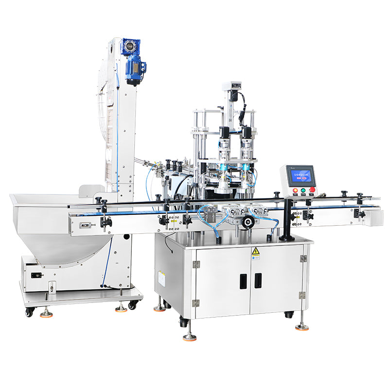 ZONESUN ZS-SVXG01 Automatic Servo Capping Machine for Bottles and Jars Packaging