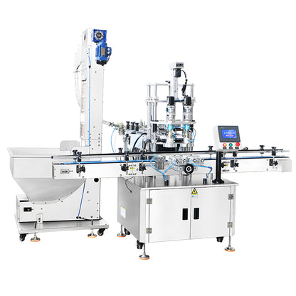 ZONESUN ZS-SVXG01 Automatic Servo Capping Machine for Bottles and Jars Packaging