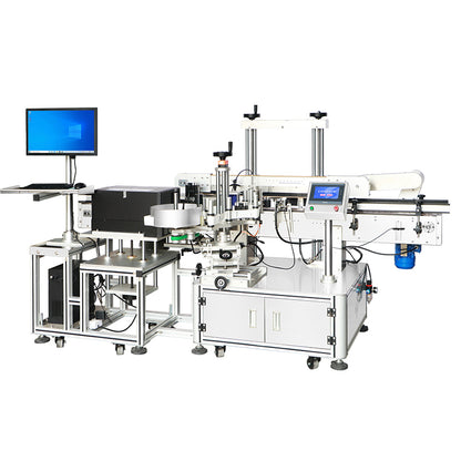 Auto Real-Time Printing Wrap-Around Labeling Machine