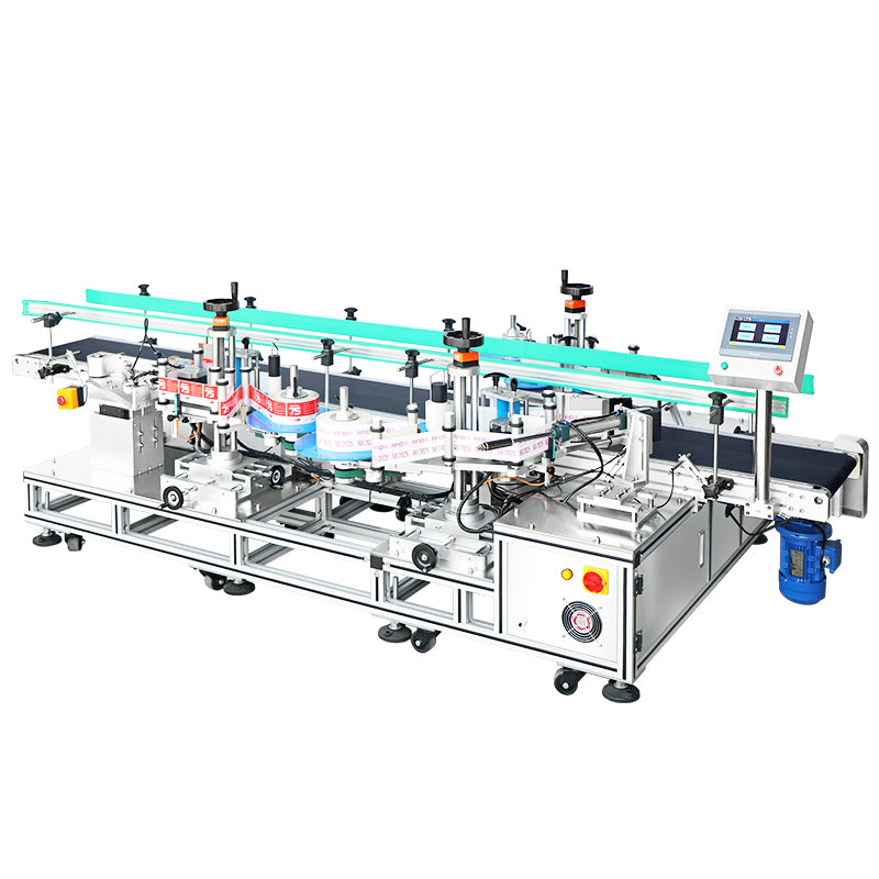 ZONESUN ZS-TB300T Automatic Self-Adhesive Carton Side Corner Labeling Machine