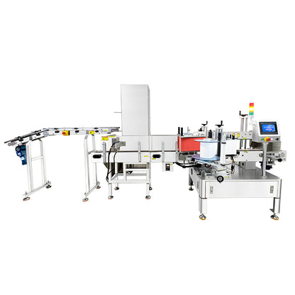 ZONESUN ZS-TB60S Dual-Side Labeling Machine for Wet Wipes, Food Pouches & Cosmetic Sachets