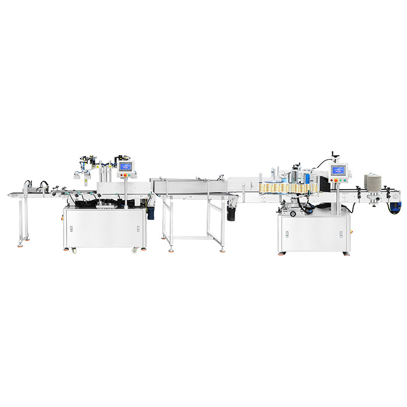 Dual-Lane Speed:ZONESUN ZS-TB70DM Automatic Wet Wipes Stacking, Bundling & Double-Side Labeling Line