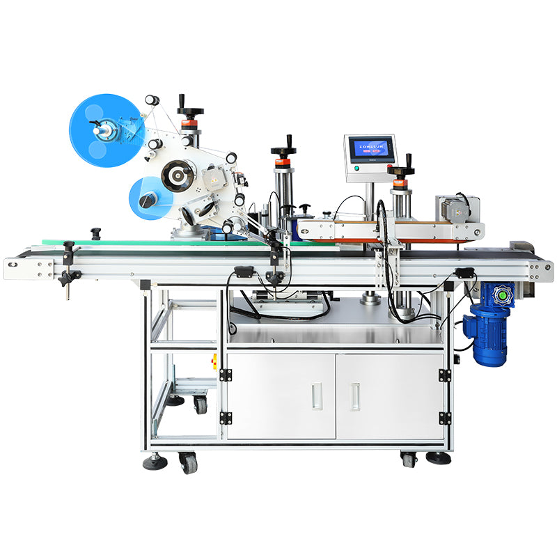 ZONESUN ZS-TB833R2 High-Speed Automatic Corner Labeling Machine for Tamper-Evident Packaging