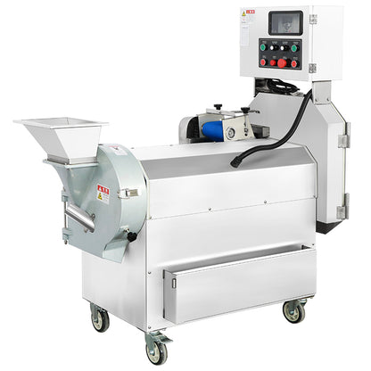 High Efficiency: ZONESUN ZS-VCM901 Multi-functional Industrial Vegetable Slicer, Dicers and Shredder