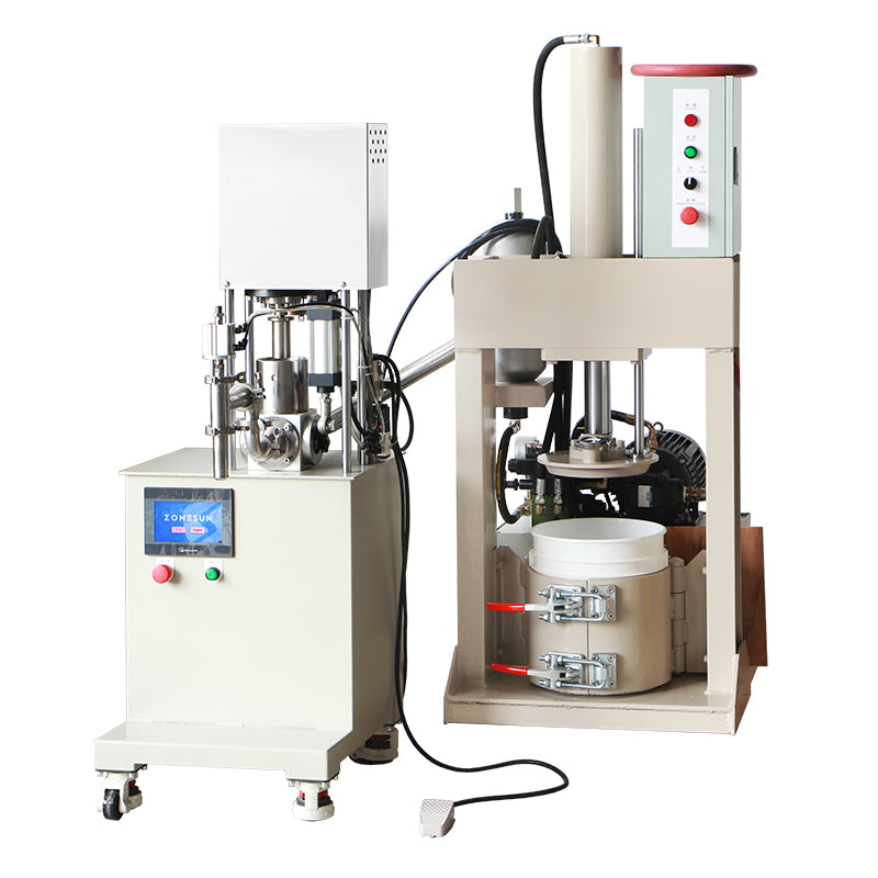 ZONESUN ZS-VGPJ1 Semi-Automatic High Viscosity Filling Machine for Paste, Grease, Gel, and Food