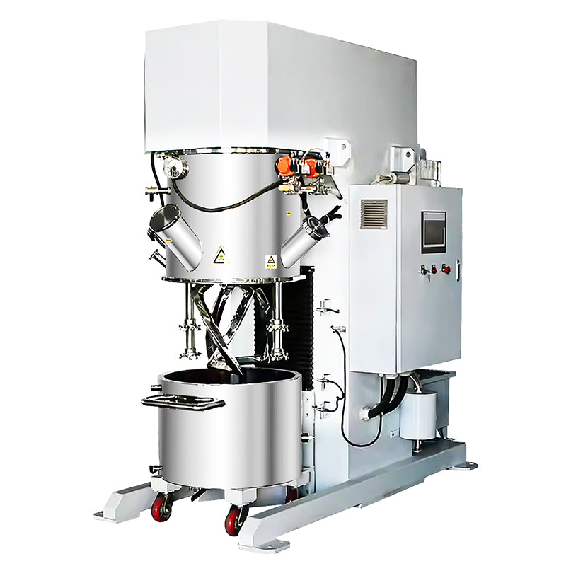 Powerful Mixing: ZONESUN ZS-VM50D Double Planetary Vacuum Mixer for Battery Slurry & Adhesives