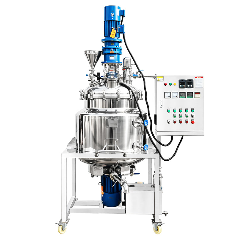 ZONESUN ZS-VMB200L Vacuum Homogenizing Emulsifier Mixer for Cream Lotion Sauce Production