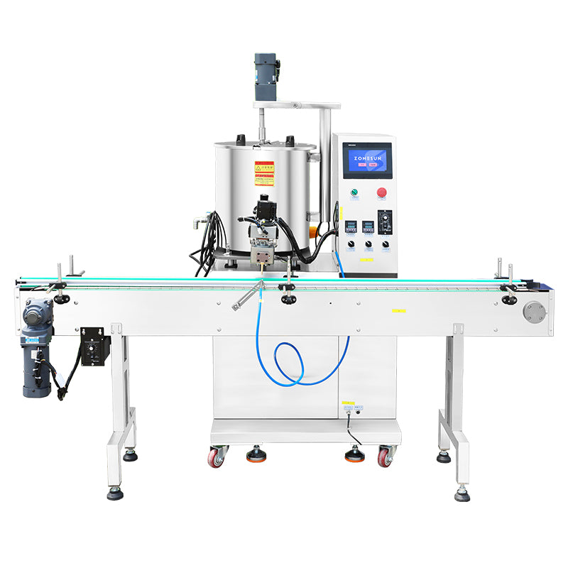 ZONESUN ZS-VTGTL1A Automatic Heated Lipstick, Wax & Jam Gear Pump Filling Machine
