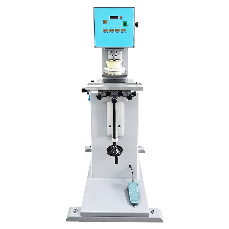 ZONESUN ZS-VTQYY2: Semi-Automatic Single-Color Helmet Pad Curved Surface Logo Printing Machine
