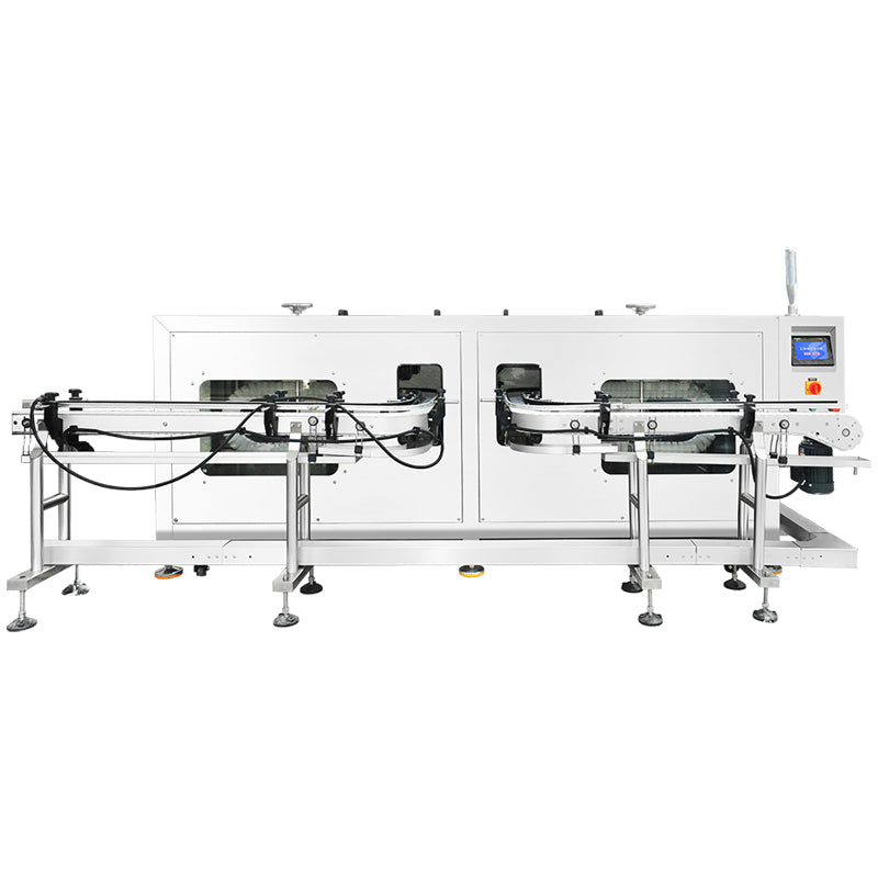 Thorough Cleaning: ZONESUN ZS-WB02A Automatic Water & Air Inverted Bottle Rinser Packaging Line