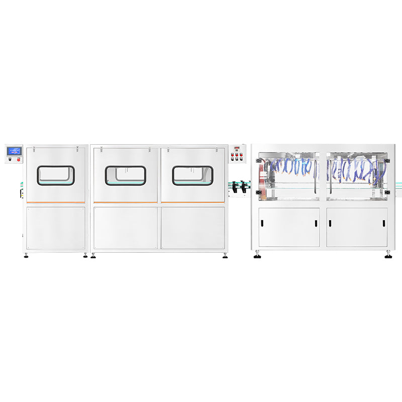 Pristine Surfaces: ZONESUN ZS-WBL3000 Automatic Bottle Washing & Air-Knife Drying Production Line